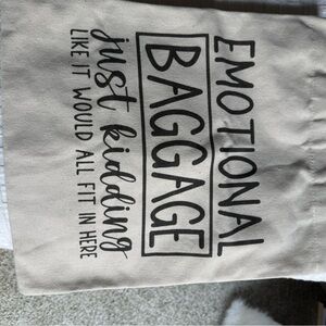 Canvas Tote Bag with Fun Print